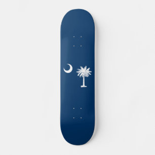 South Carolina State Flag Skateboard