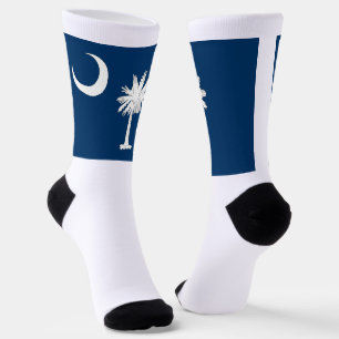South Carolina State flag Socks