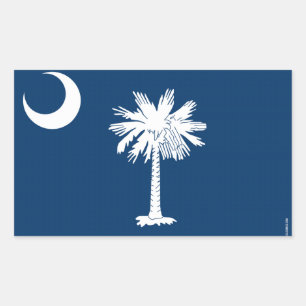 South Carolina State Flag Sticker