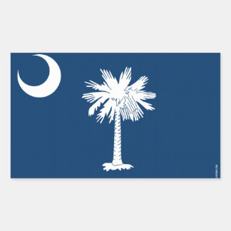South Carolina State Flag Sticker