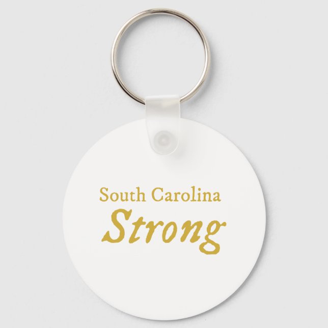 South Carolina Strong  Keychain (Front)