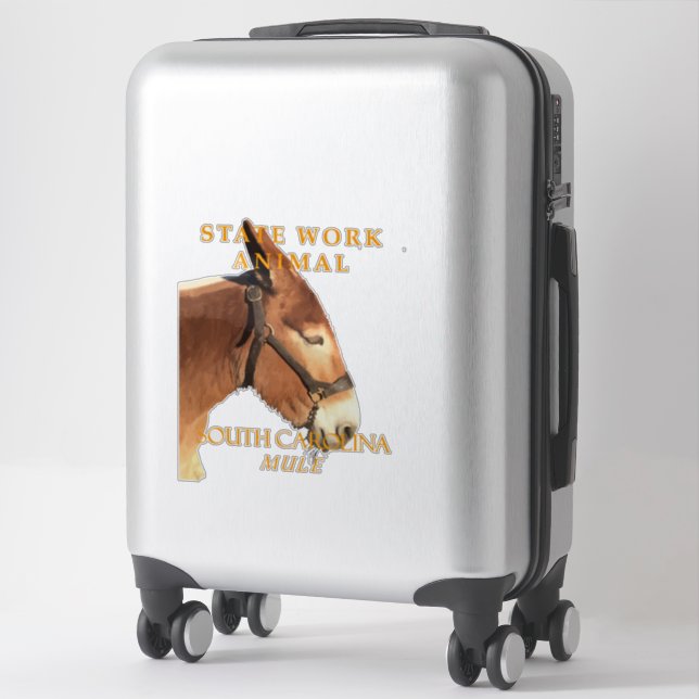 South Carolina Territory Work Animal The Mule (Suitcase)