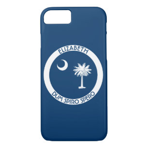 South Carolina The Palmetto State Personal Flag iPhone 8/7 Case