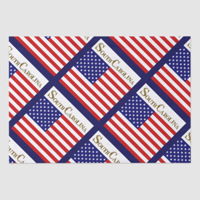 SOUTH CAROLINA    TISSUE PAPER (Front)