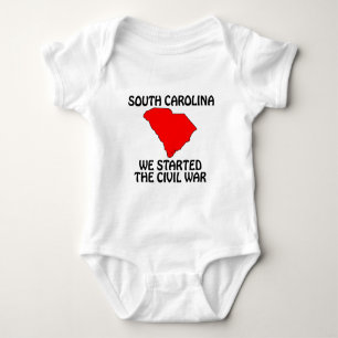 South Carolina - We Started The Civil War Baby Bodysuit
