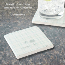 South Carolina with Moon and Palm Custom