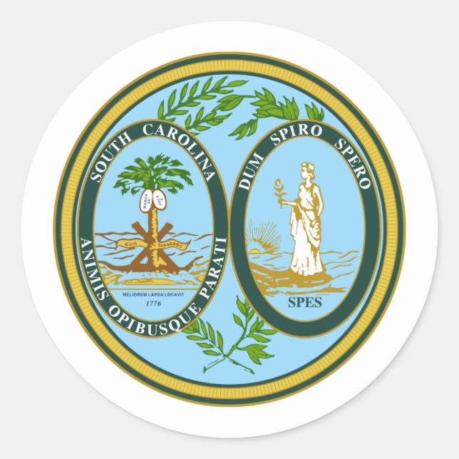 South Carolinian Seal, Seal of South Carolina (Front)