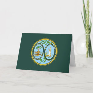 South Carolinian Seal, Seal of South Carolina Card