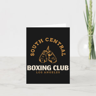 South Central Los Angeles Boxing Club - Boxing  Card