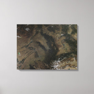 South central Russia Canvas Print