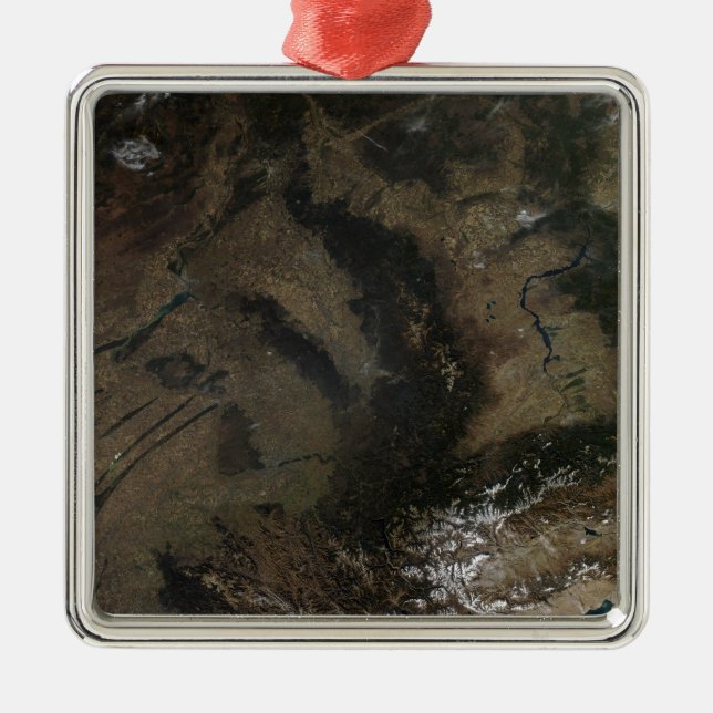 South central Russia Metal Ornament (Front)