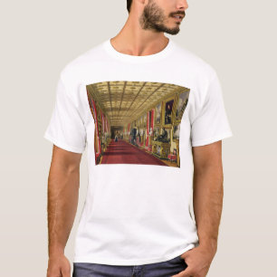 South Corridor, Windsor Castle, 1838 (chromolitho) T-Shirt