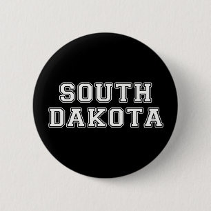 South Dakota 2 Inch Round Button
