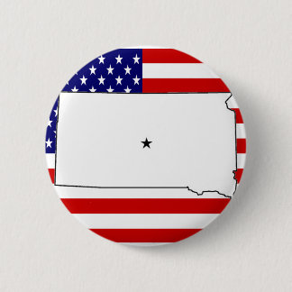 SOUTH DAKOTA 2 INCH ROUND BUTTON