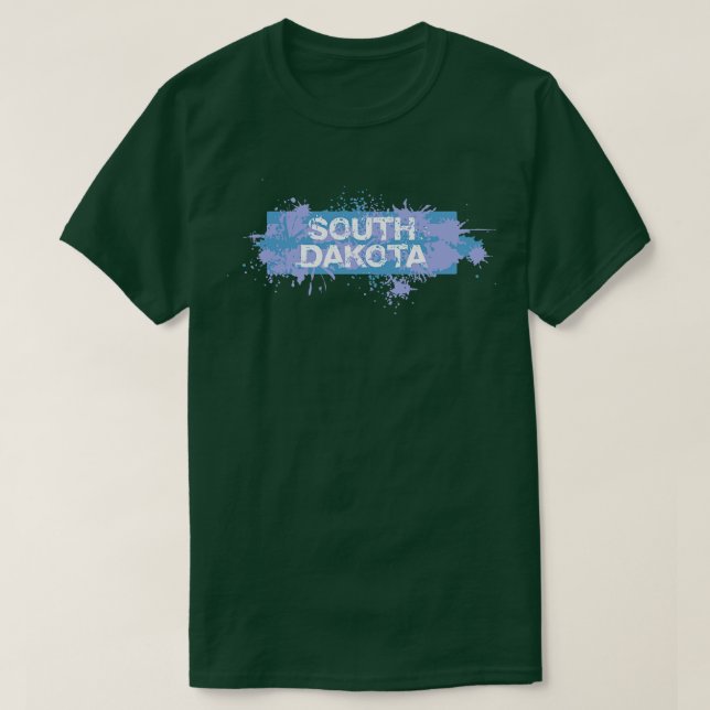 South Dakota Abstract T-Shirt (Design Front)
