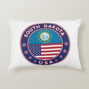 South Dakota Accent Pillow