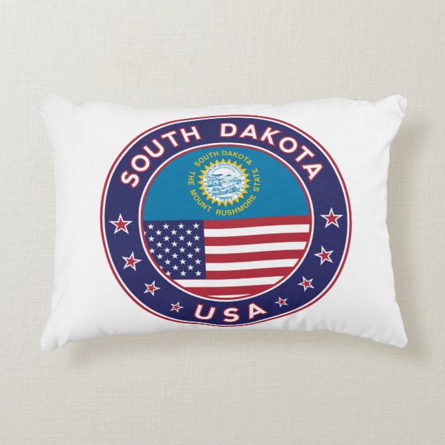 South Dakota Accent Pillow (Front)