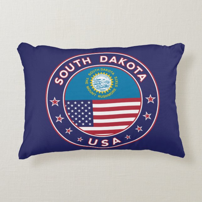 South Dakota Accent Pillow (Front)