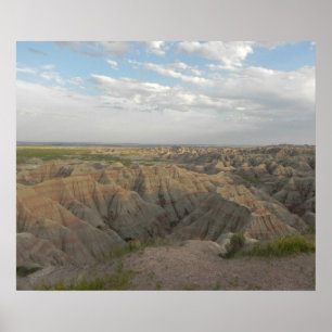 South Dakota Badlands Poster