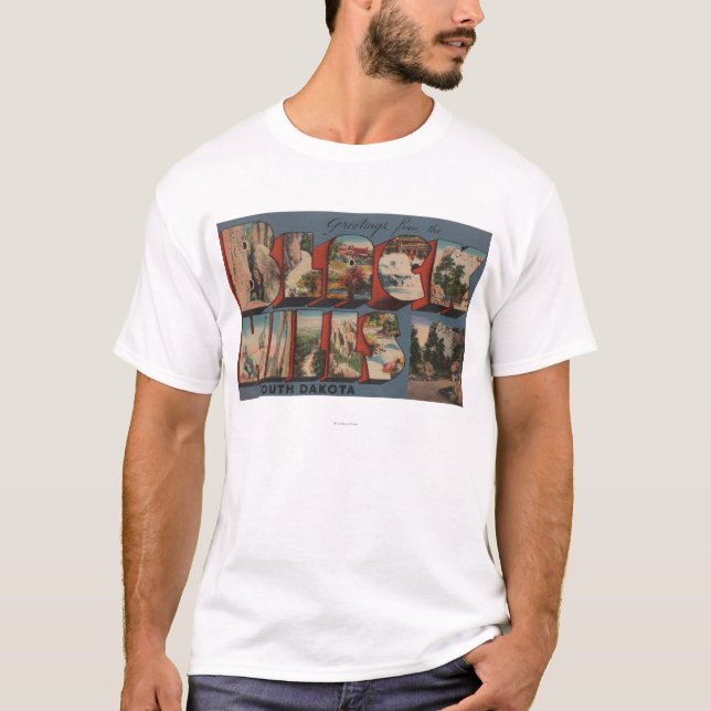 South Dakota - Black Hills - Mt. Rushmore T-Shirt (Front)