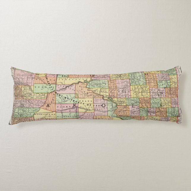 South Dakota Body Pillow (Front)
