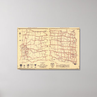 South Dakota Canvas Print