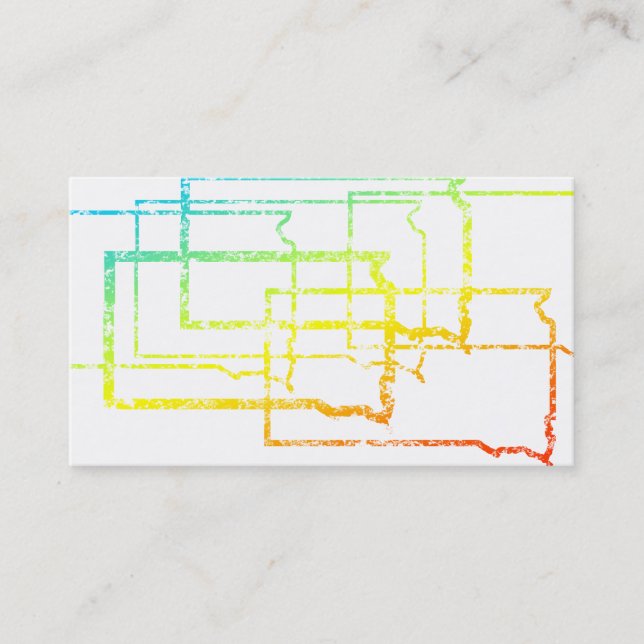south dakota chill business card (Front)