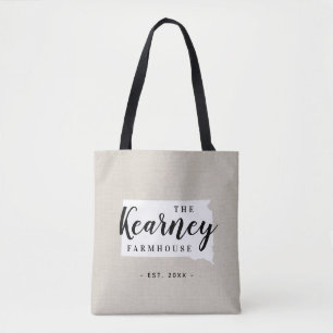 South Dakota Family Monogram Sac fourre-tout