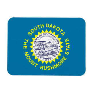 South Dakota Flag Magnet
