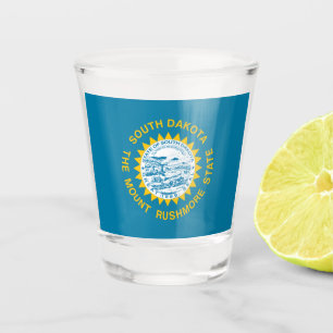 South Dakota flag Shot Glass