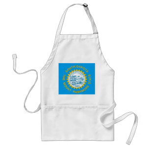 South Dakota flag Standard Apron