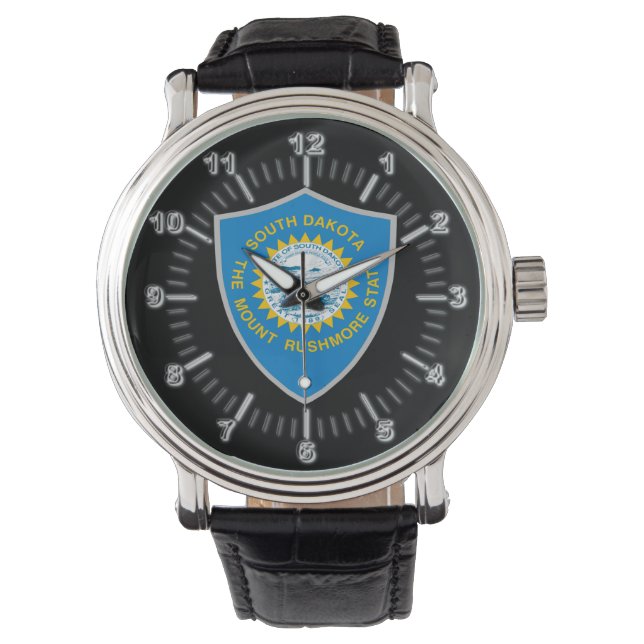 South Dakota flag Watch (Front)