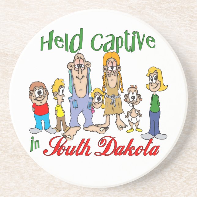 South Dakota Funny Trailer Park Dessous de verre S (Devant)