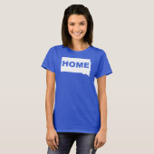 South Dakota Home Away From State T-Shirt Tees (Front Full)