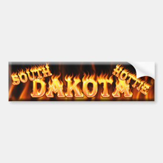 south dakota hottie bumper sticker