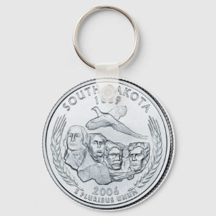 South Dakota Keychain