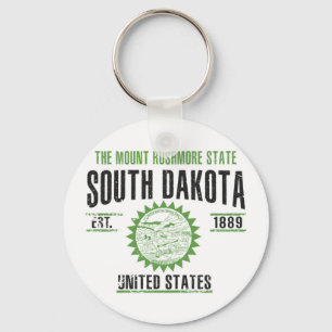 South Dakota Keychain