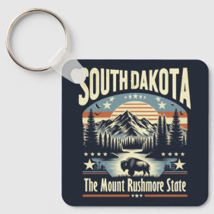 South Dakota Keychain
