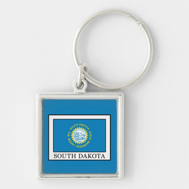 South Dakota Keychain (Front)