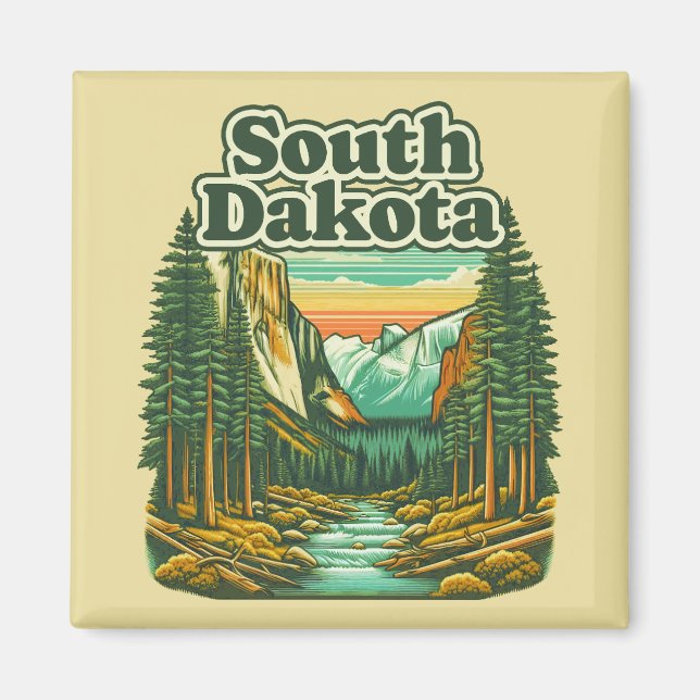 South Dakota Magnet (Front)