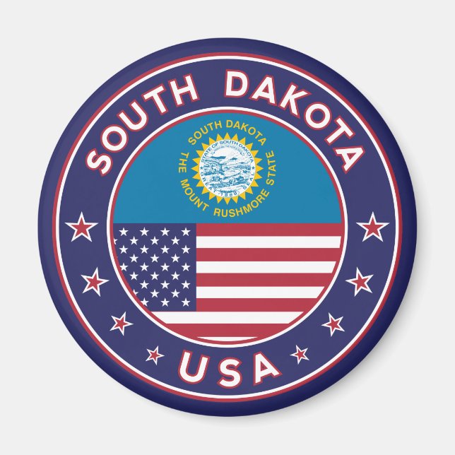 South Dakota Magnet (Front)