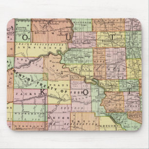 South Dakota Mouse Pad