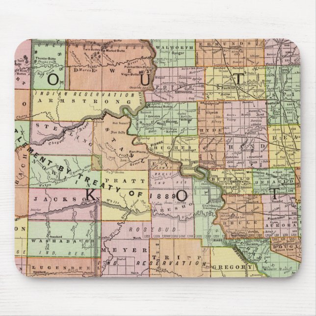 South Dakota Mouse Pad (Front)