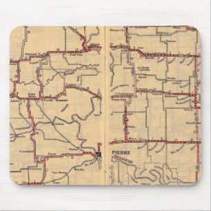 South Dakota Mouse Pad