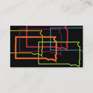 south dakota pride blur business card