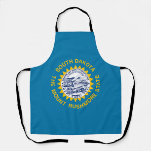 South Dakota State Flag Apron