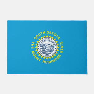 South Dakota State Flag Design Doormat