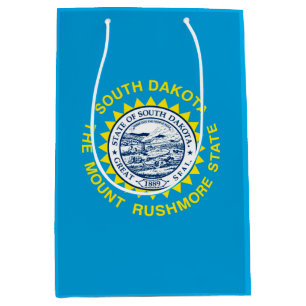 South Dakota State Flag Design Medium Gift Bag