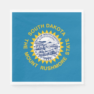 South Dakota State Flag Napkin
