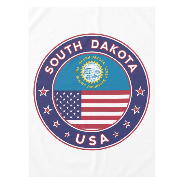 South Dakota Tablecloth (Front)